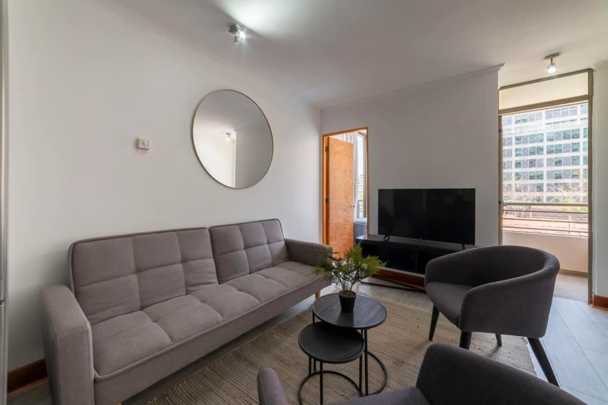 Exclusivo Y Confortable Alojamiento Con Malla Apartamento Santiago de Chile